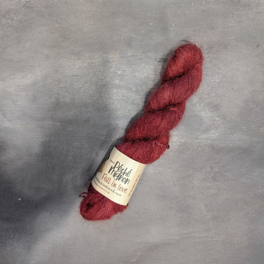 Écheveau à l'unité - Lace Mohair - Merlot