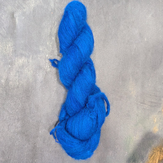 Écheveaux - Suri avec Cachemire Bleu royal