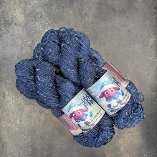 DK Mérinos Tweed Bleu gris
