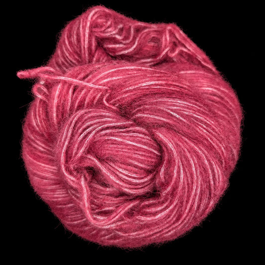 Fil à tricoter DK - Nebula - Bébé alpaga et coton - Canneberge