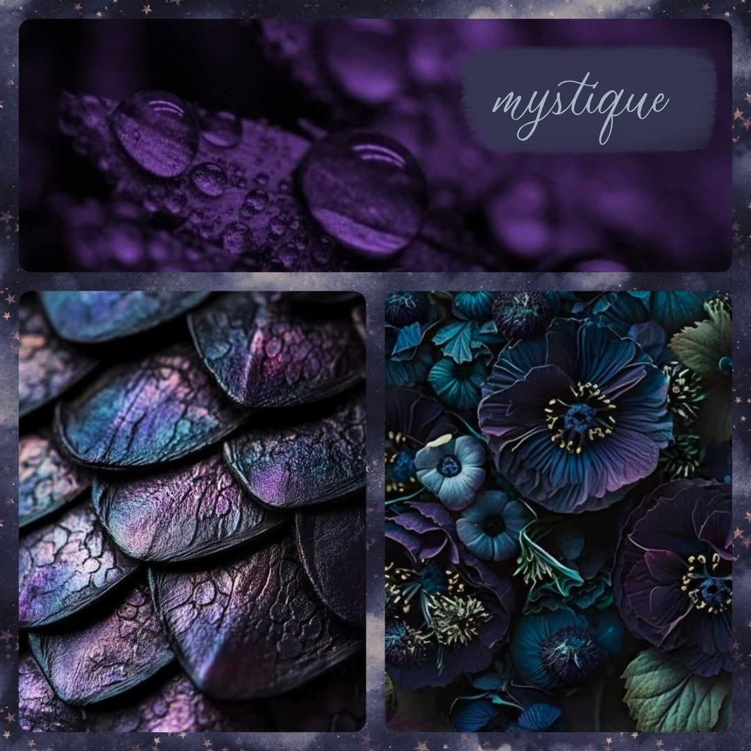 Demi-boite de Noel 2025 - Thème Mystique - Kit Tuque et col infini, patron et sac exclusif