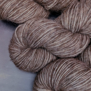 DK Nebula - bébé alpaga et coton non traité - teint à la demande