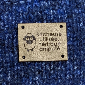 Ensemble d'étiquettes à tricot Pigment le farceur - série crochet