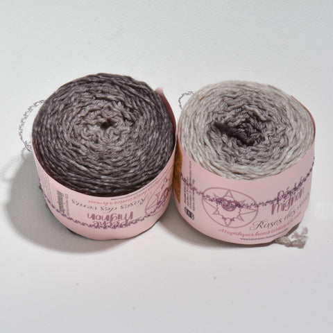 Écheveau de laine ombré (dégradé) - DK Brouillard