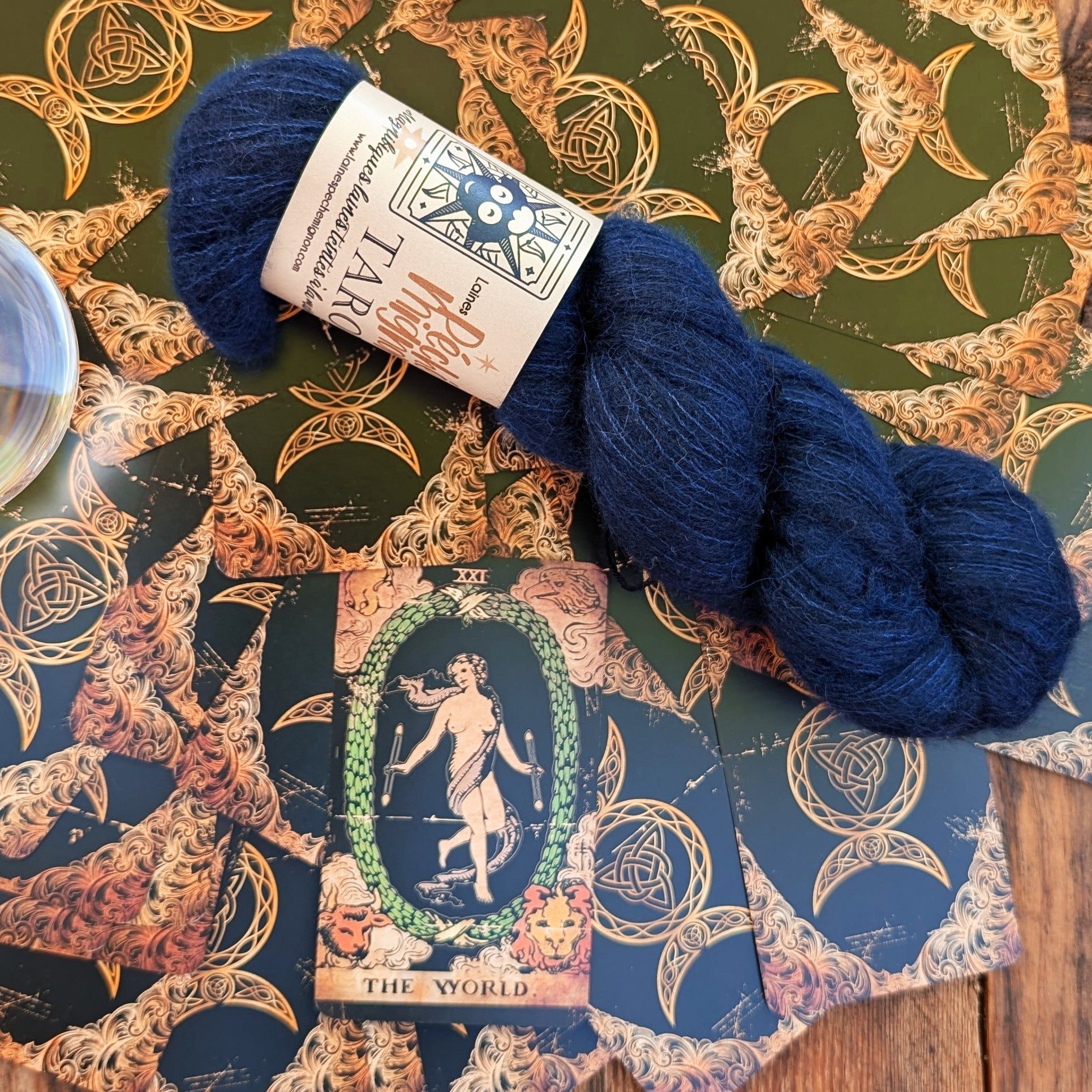 Tarot - Laine Lace bébé alpaga yak et soie - Le monde