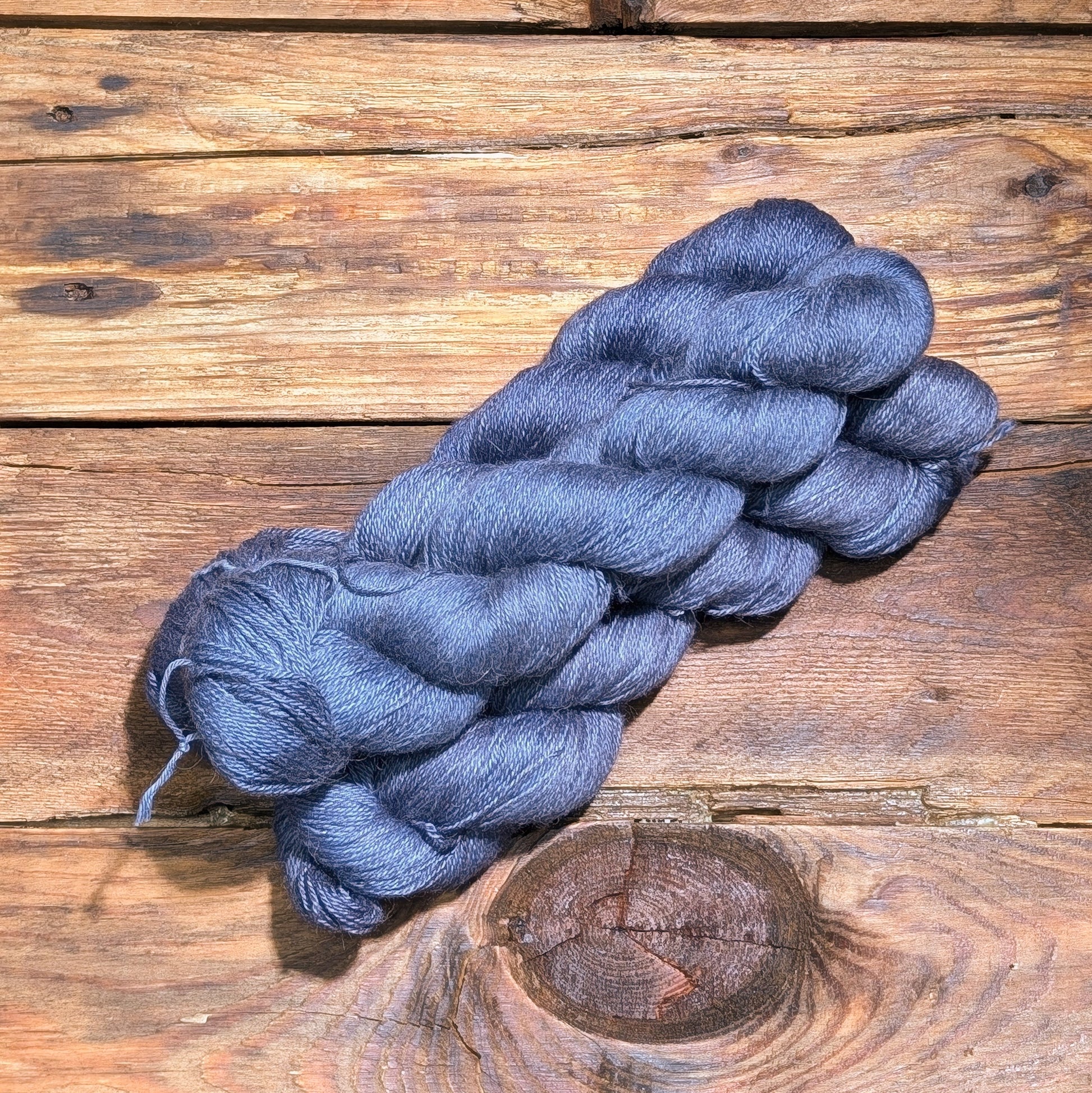 Collection Momoah - Fingering bébé alpaga soie et cachemire - Soir d'orage