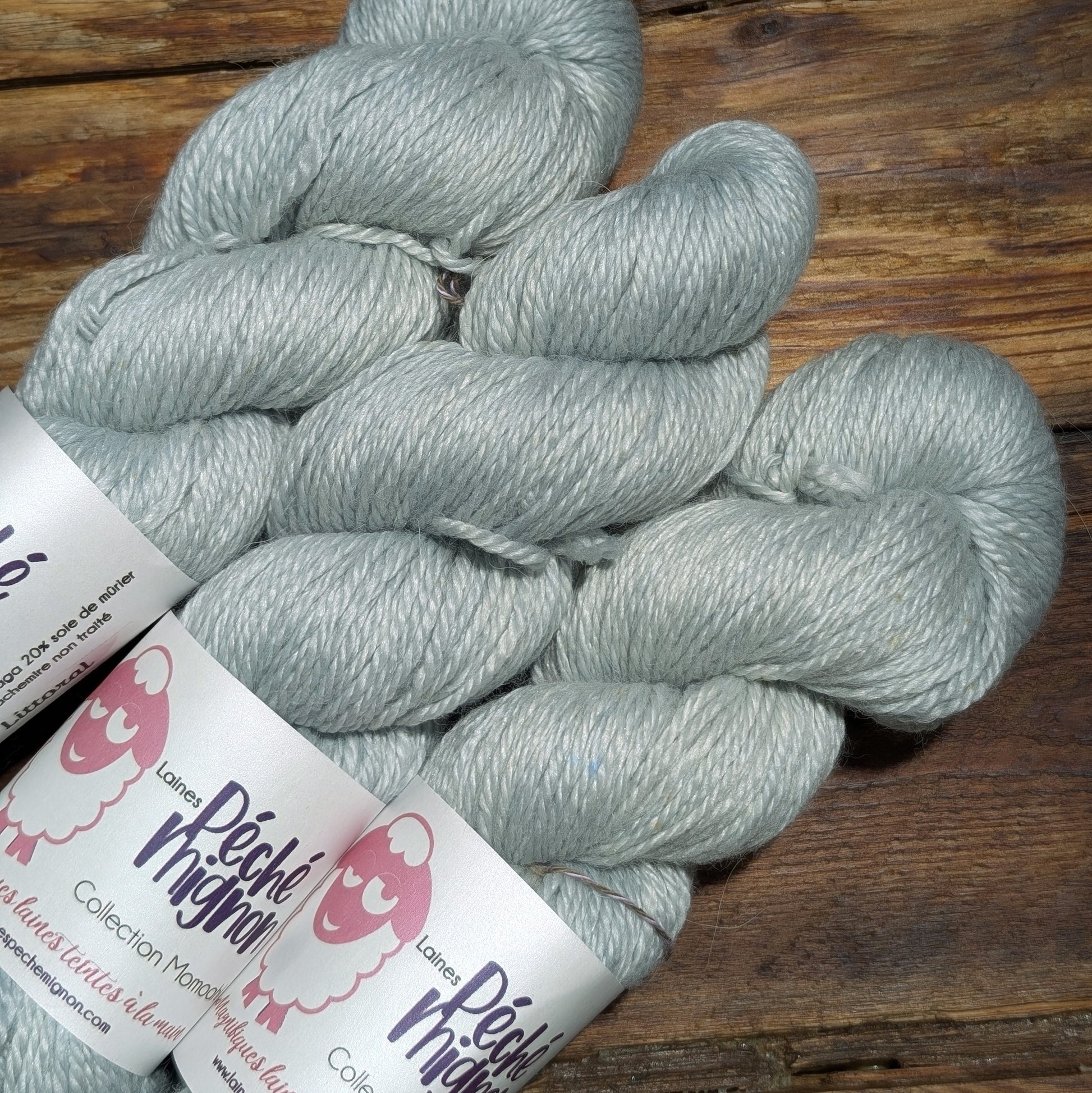 Collection Momoah - Worsted bébé alpaga soie et cachemire - Littoral