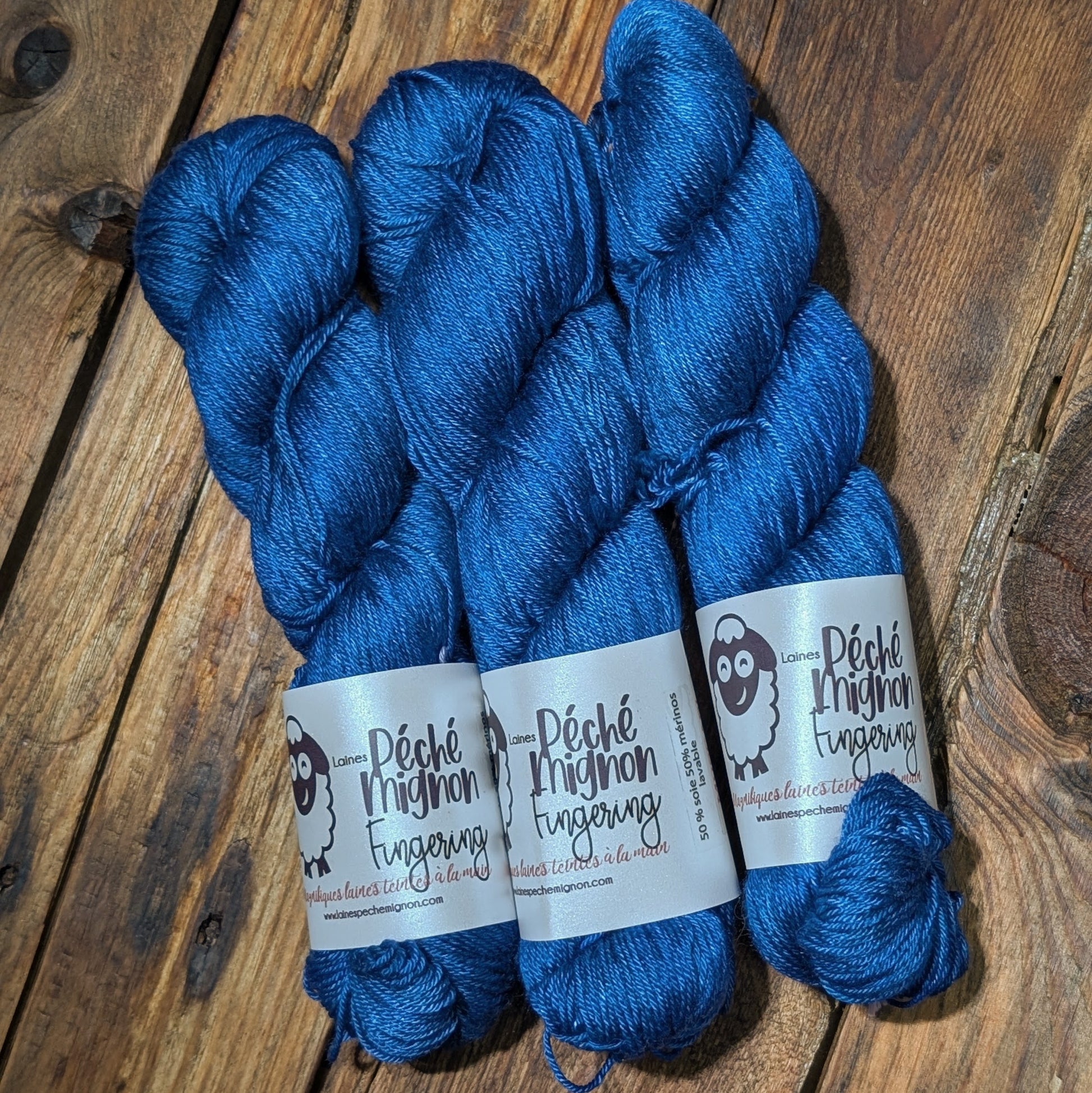 Washable Merino Silk Fingering Base - Muscari