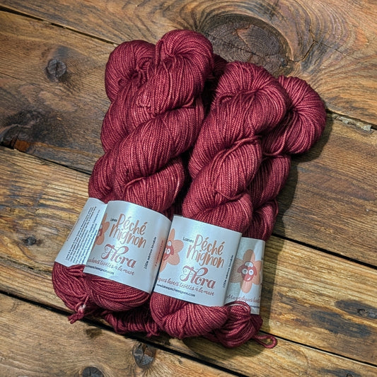 Écheveau à l'unité - DK mérinos - Hibiscus