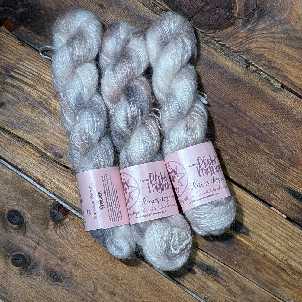 10 écheveaux Alchemy Lone Star - Mohair Et Laine Mérinos - Southern View #26c - Neuf