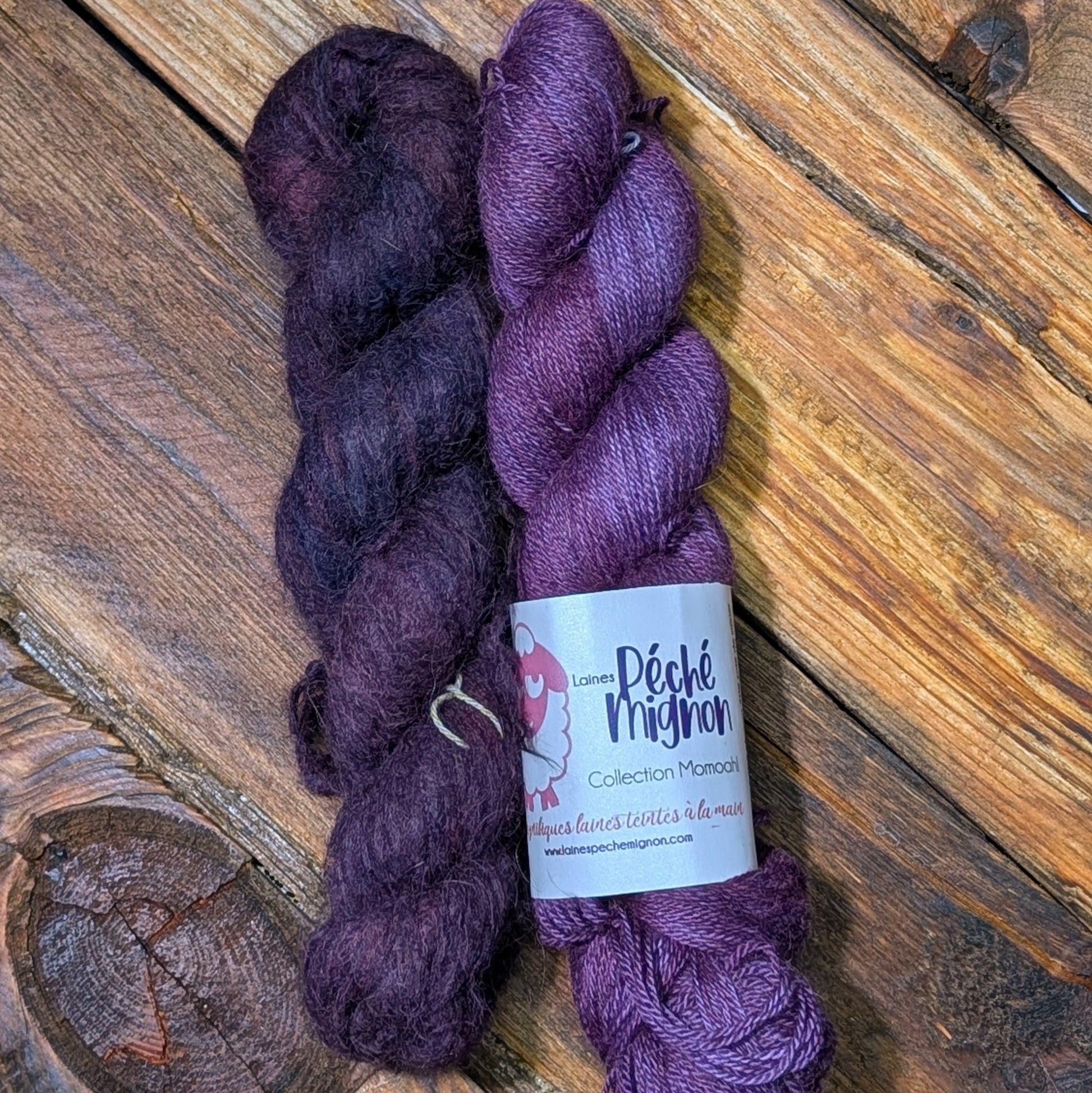 Duo de fils - momoah fingering et suri 300m - violet