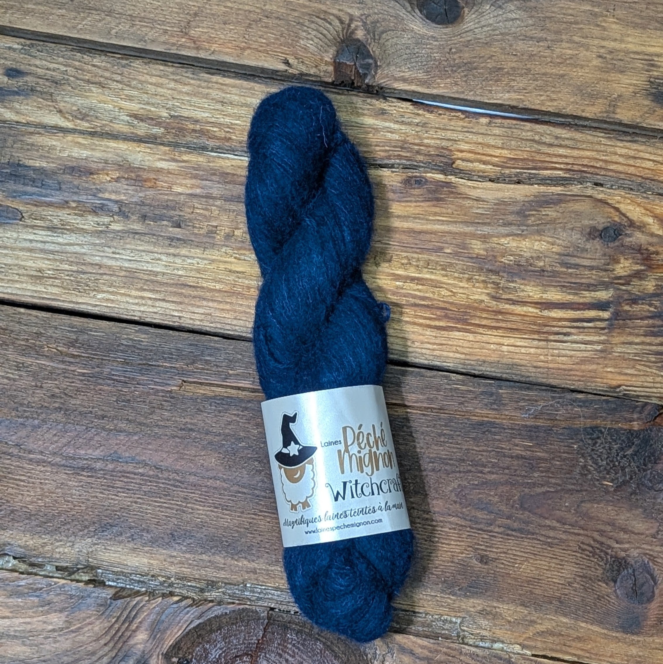 Écheveau à l'unité - lace bébé alpaga yak soie - Éclipse