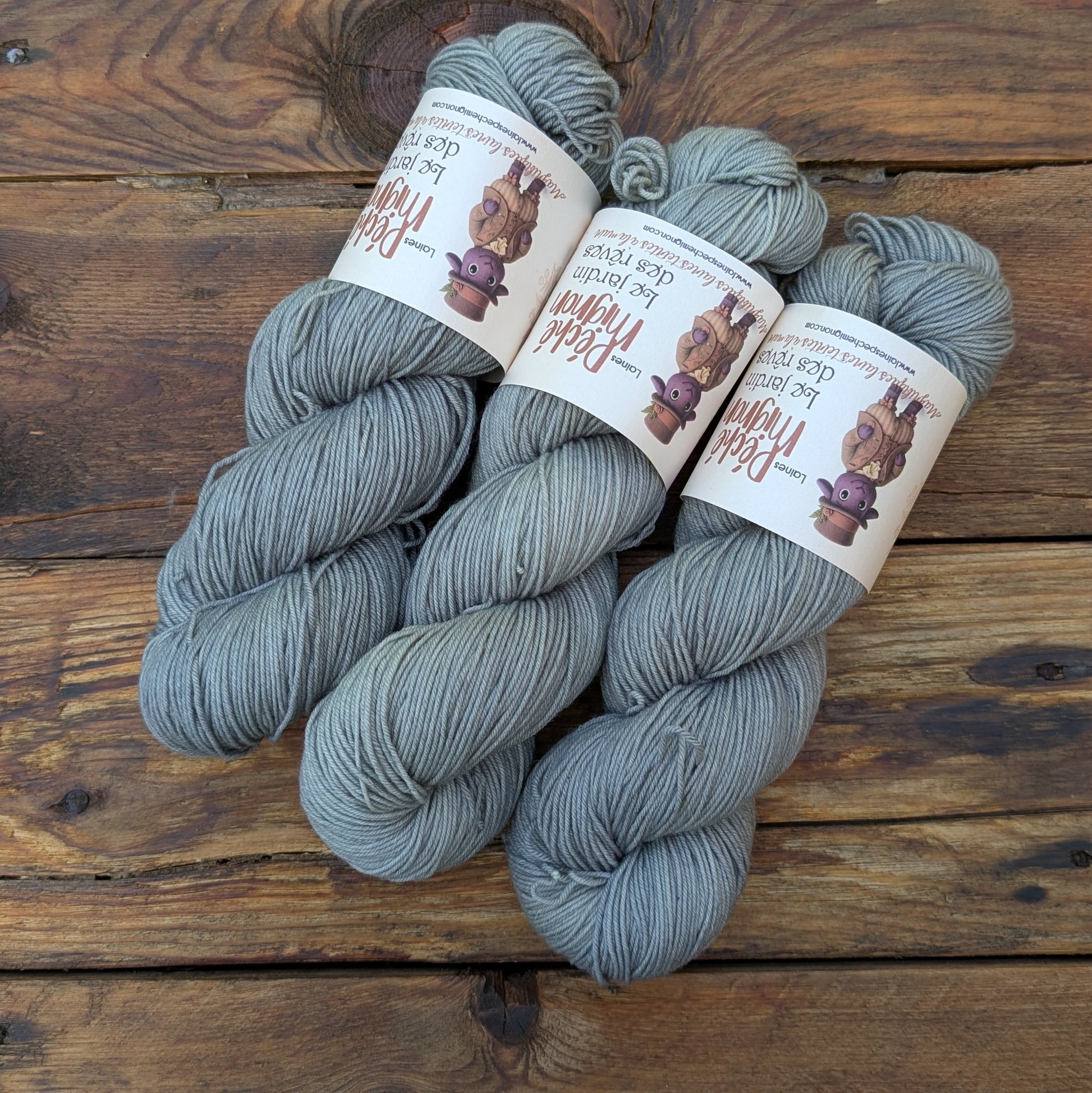 Laine Fingering Rambouillet Nylon superwash - Jardin des rêves - Herbarium