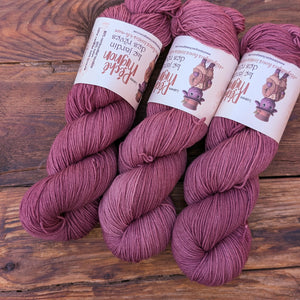 Laine Fingering Rambouillet Nylon superwash - Jardin des rêves - Rosa Obscura