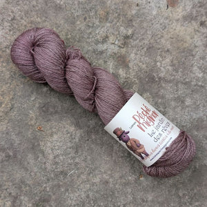 Laine Fingering mérinos yak lin superwash - Jardin des rêves - Ombrelle de brume