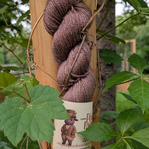 Laine Fingering mérinos yak lin superwash - Jardin des rêves - Ombrelle de brume