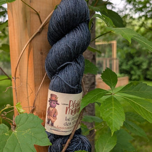 Laine Fingering mérinos lin non-traité - Jardin des rêves - Pétales de lune