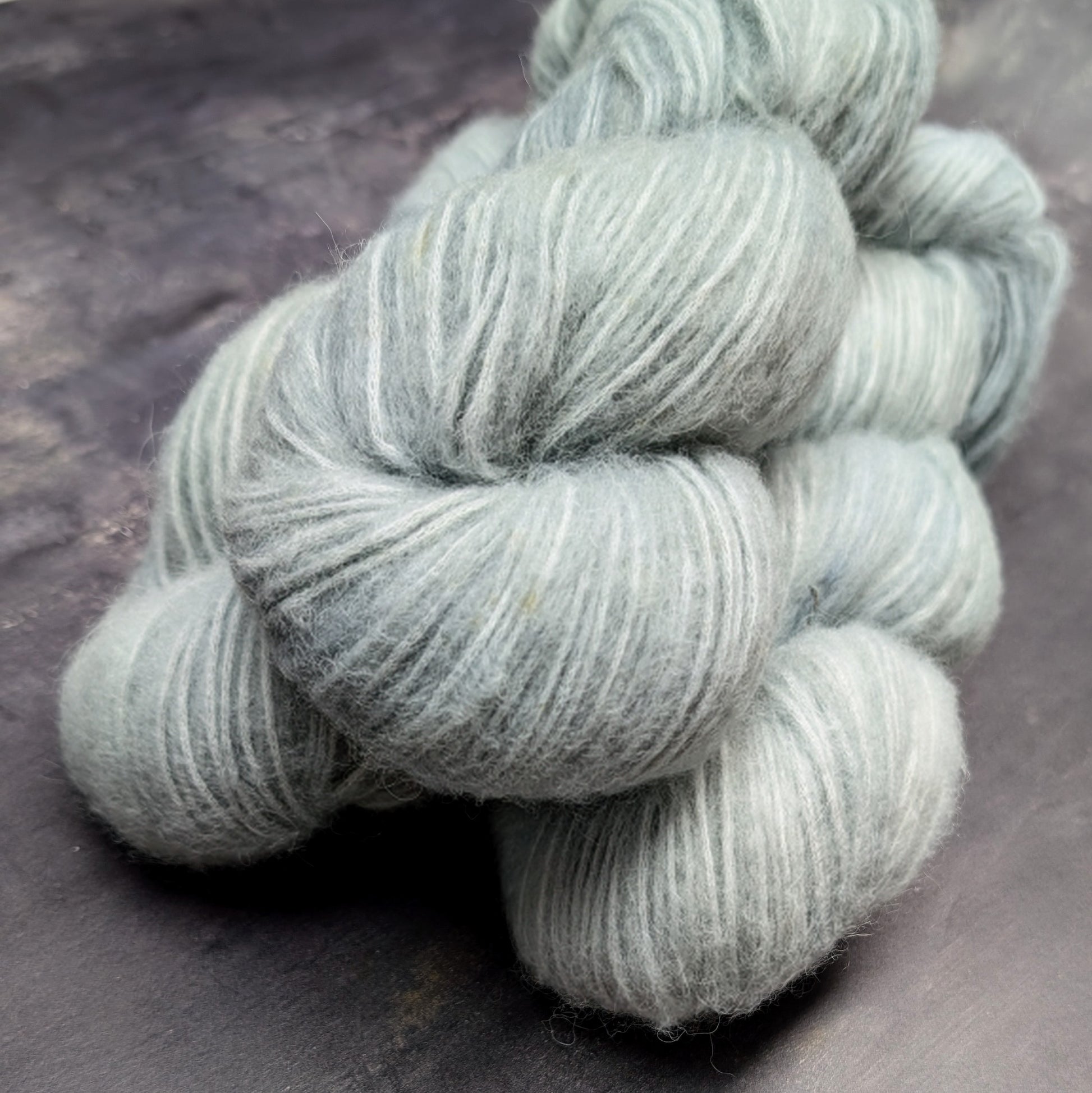 Fil à tricoter DK - Nebula - Bébé alpaga et coton - Écume de mer
