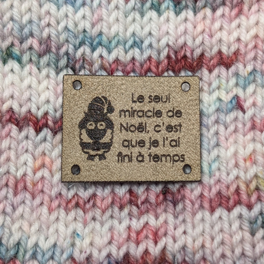 Ensemble d'étiquettes à tricot Pigment le farceur - Spécial Noël (série 3)