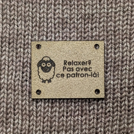 Ensemble d'étiquettes à tricot Pigment le farceur - série 2