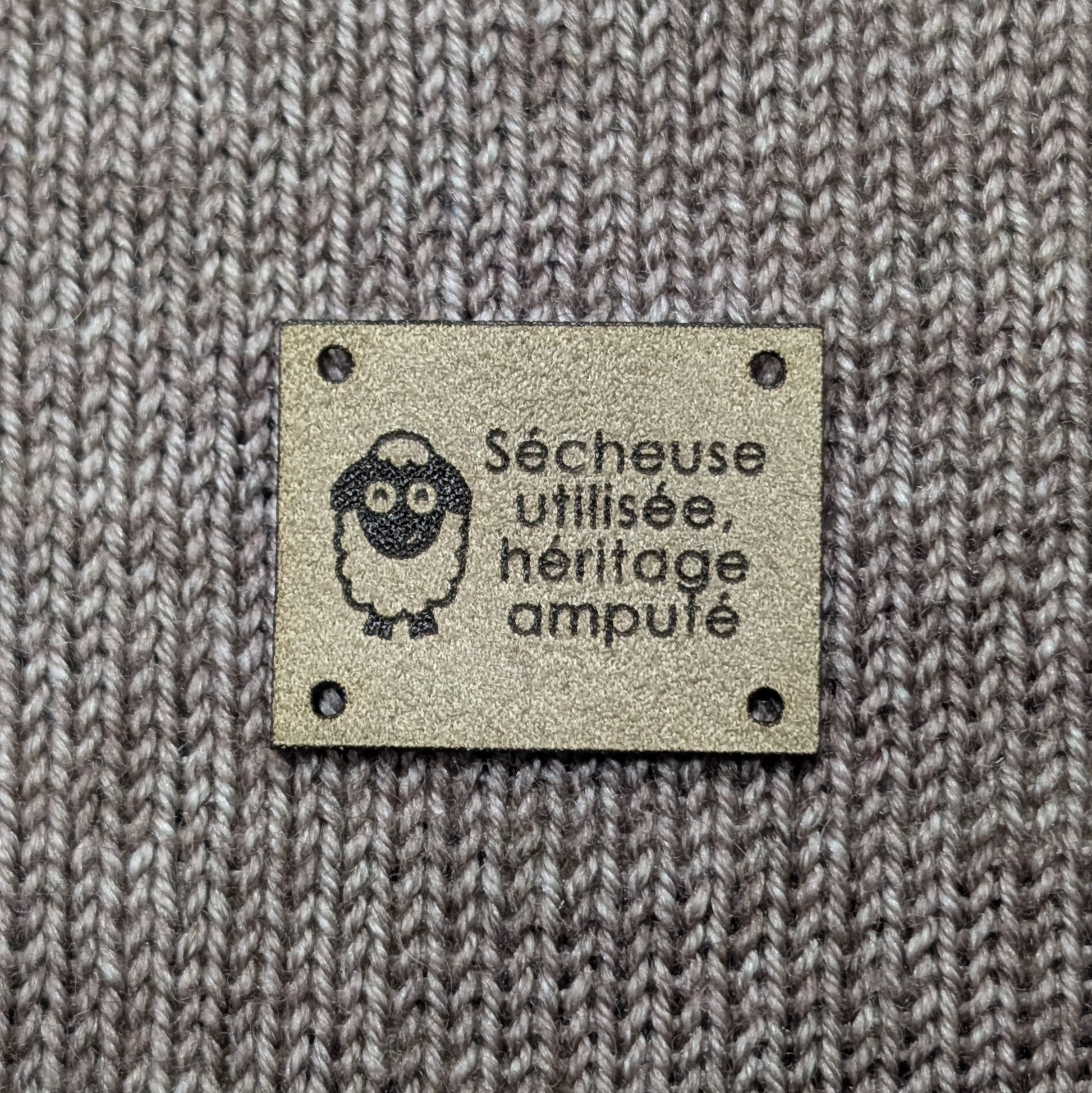 Ensemble d'étiquettes à tricot Pigment le farceur - série 2