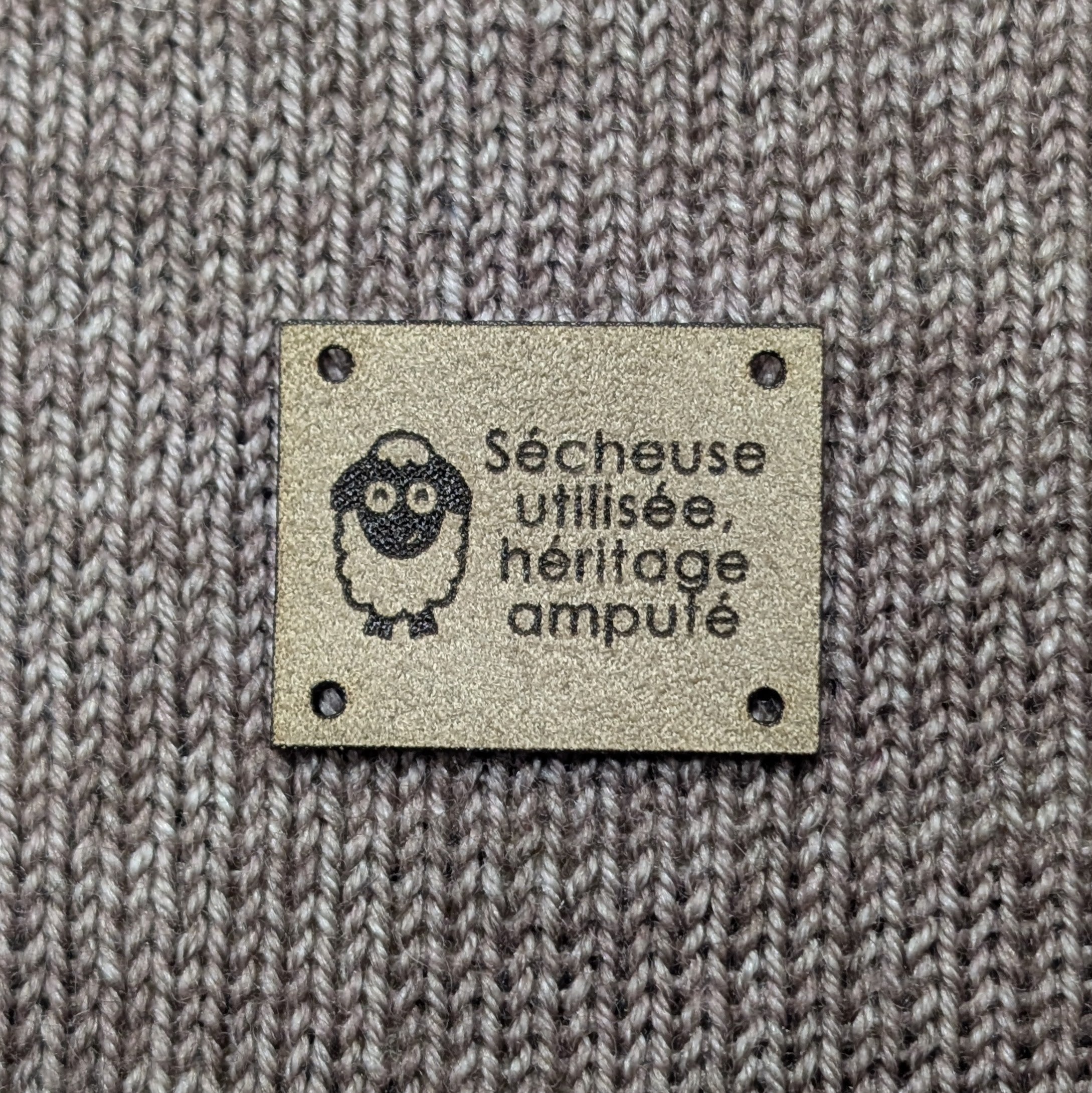 Ensemble d'étiquettes à tricot Pigment le farceur - série 2