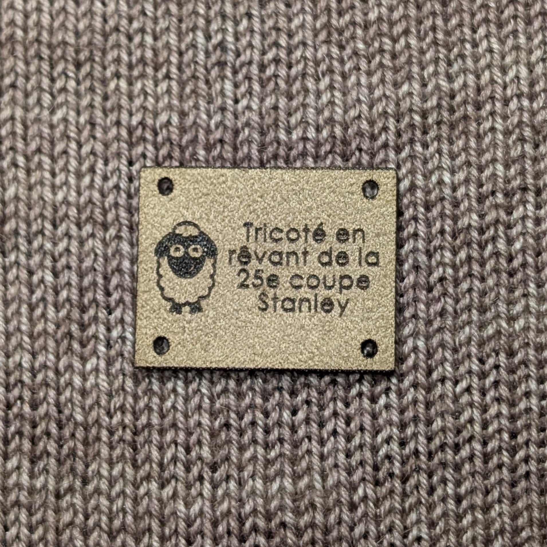 Ensemble d'étiquettes à tricot Pigment le farceur - série 2