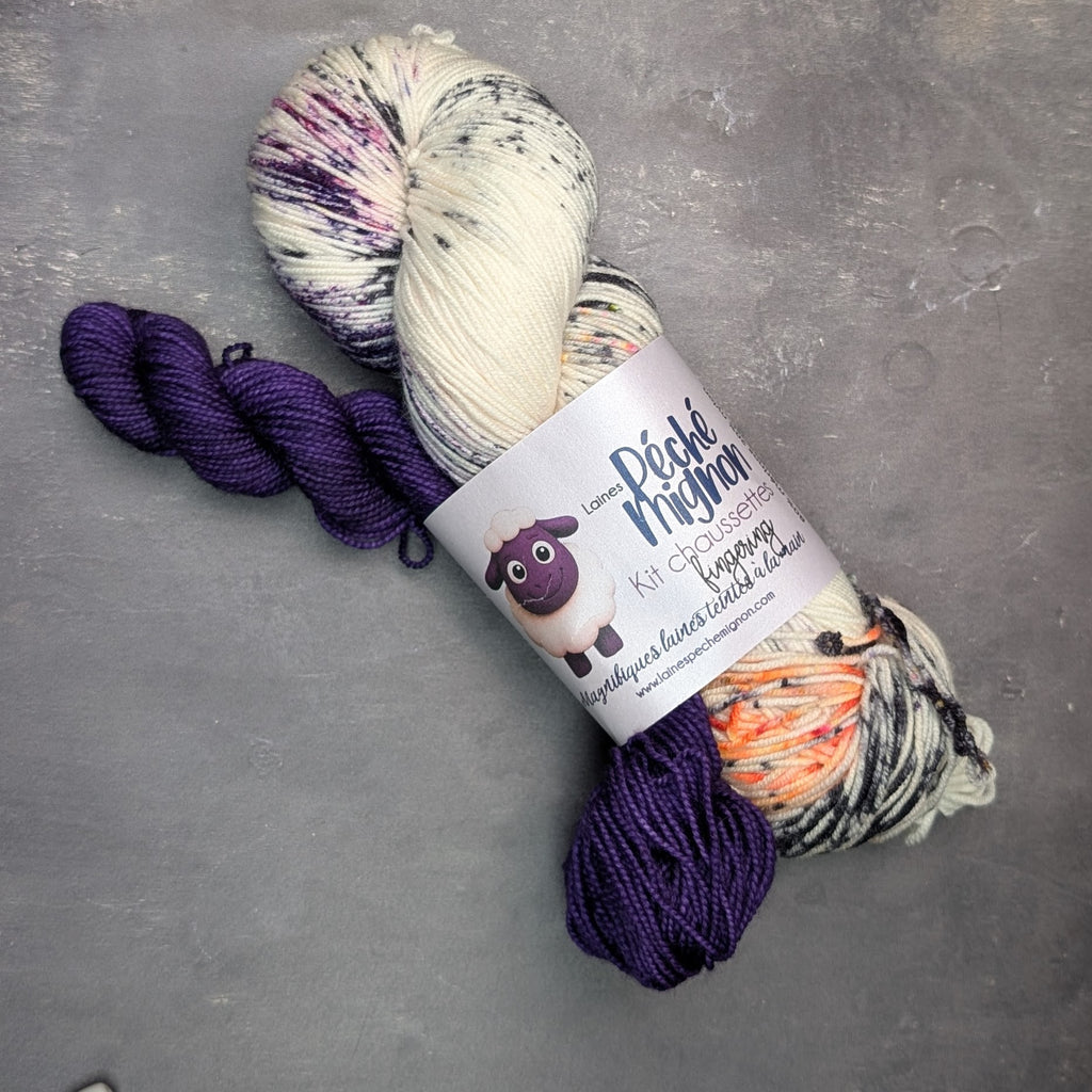 Kit Chaussettes fingering - Betelgeuse