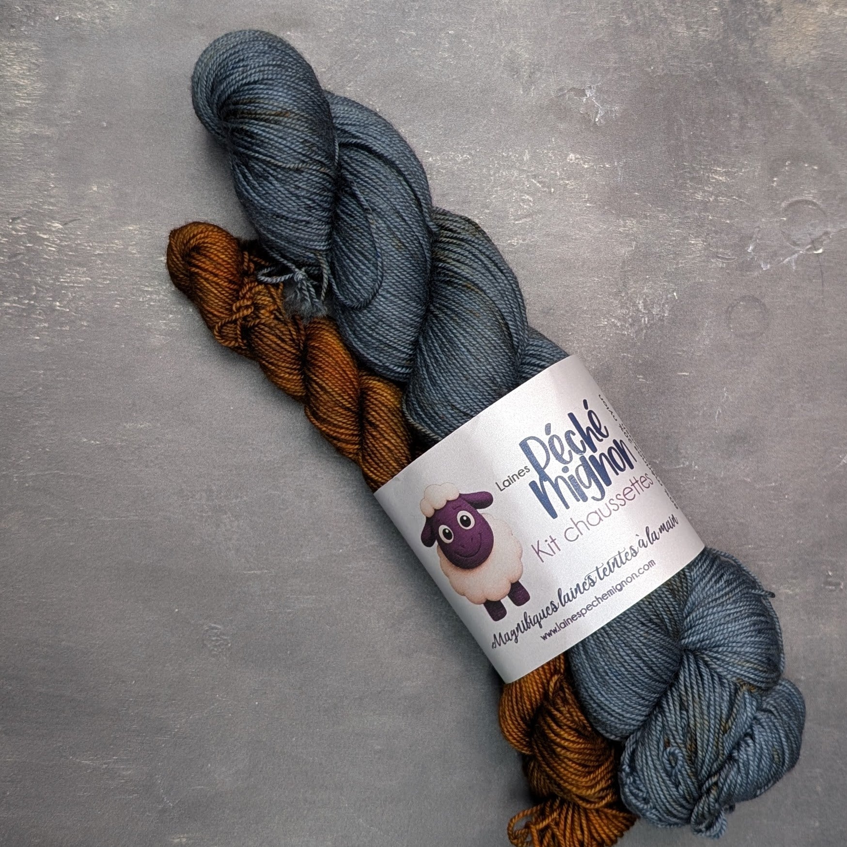 Kit Chaussettes fingering - Oxyde