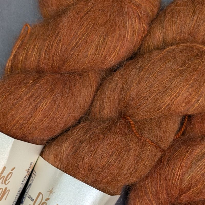 Tarot - Laine Lace bébé alpaga yak et soie - Le soleil