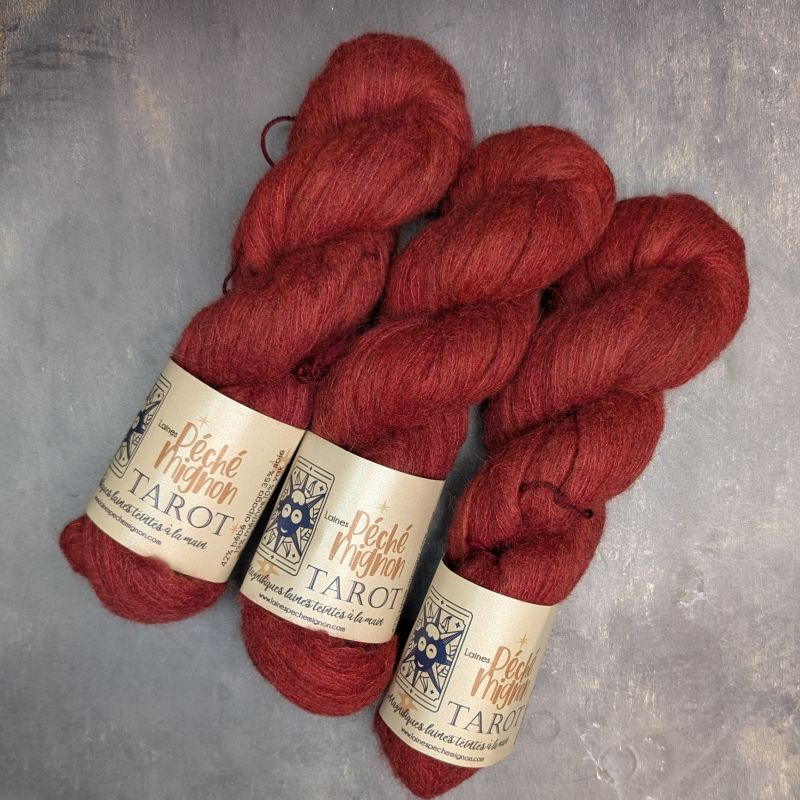 Tarot - Baby alpaca, yak and silk Lace yarn - The Star