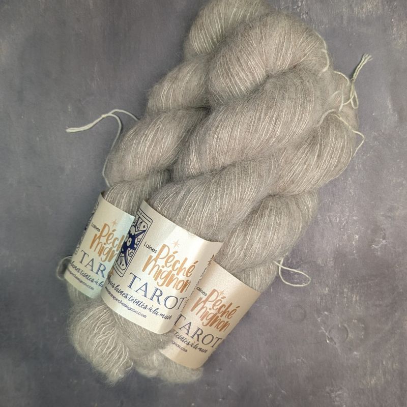 Tarot - Laine Lace bébé alpaga yak et soie - Le chariot