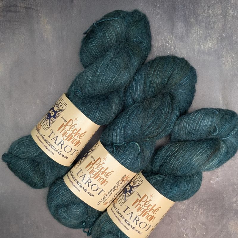 Tarot - Baby Alpaca, Yak, and Silk Lace Yarn - The Emperor