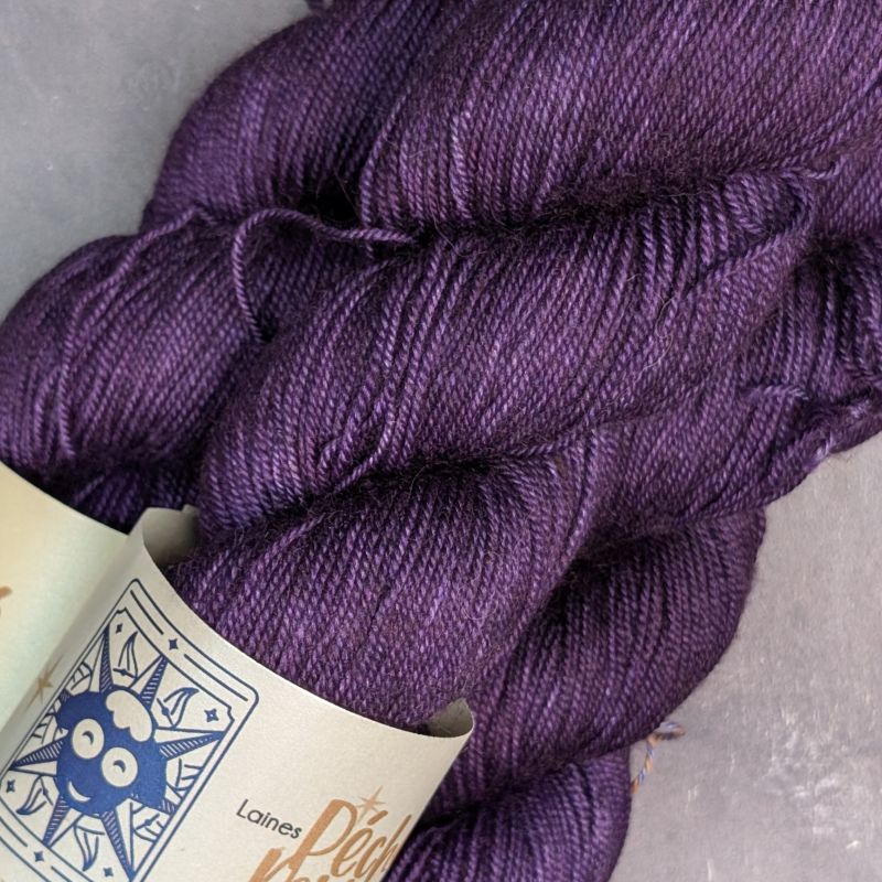 Tarot - Laine Fingering Mérinos yak et soie - L'hiérophante