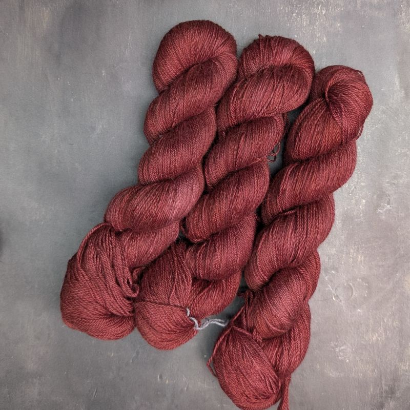 Momoah Collection - Fingering baby alpaca silk and cashmere - Lavender field