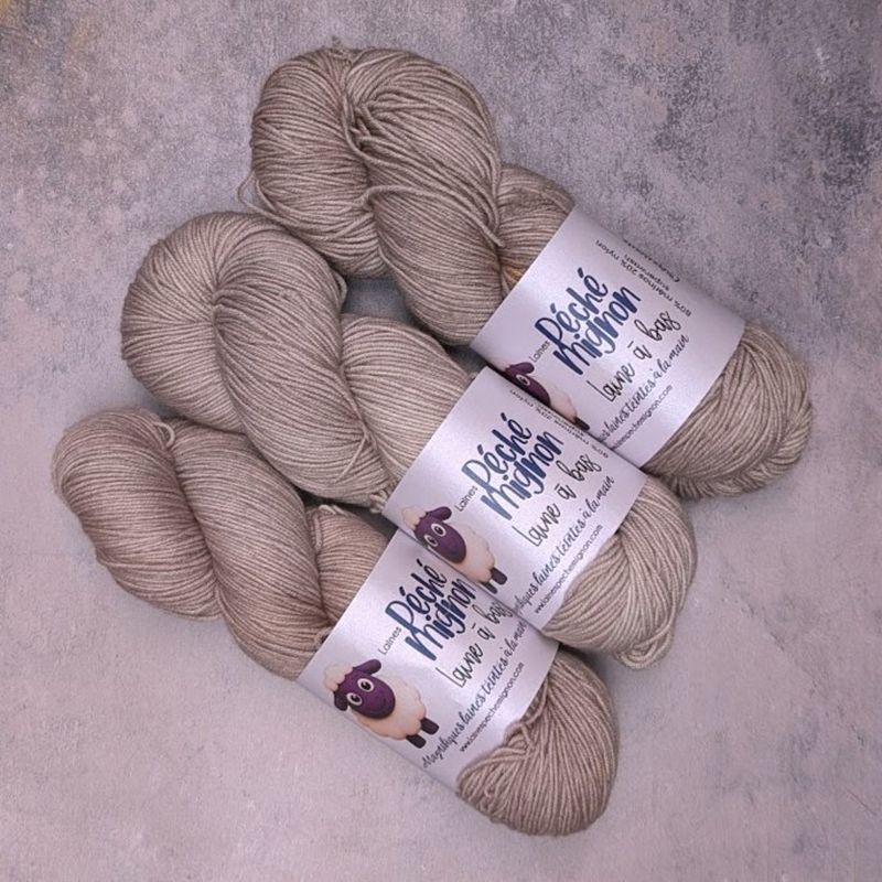 Laine à bas - mérinos et nylon Superwash – Fingering - Crépuscule