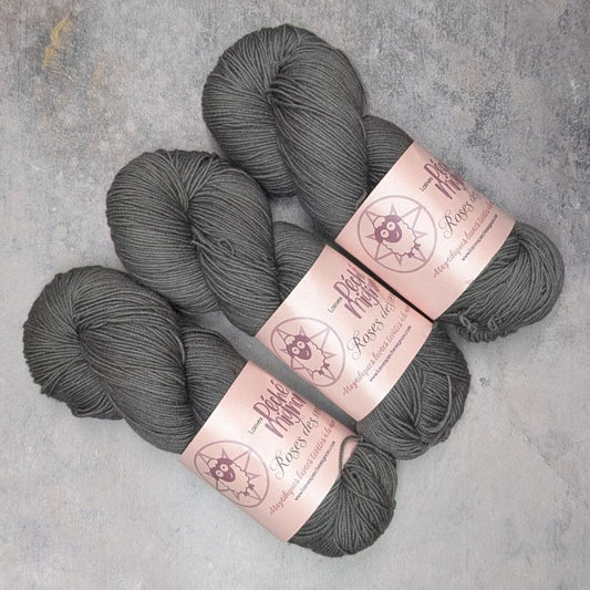 Laine à bas - mérinos et nylon Superwash – Fingering - Pénombre