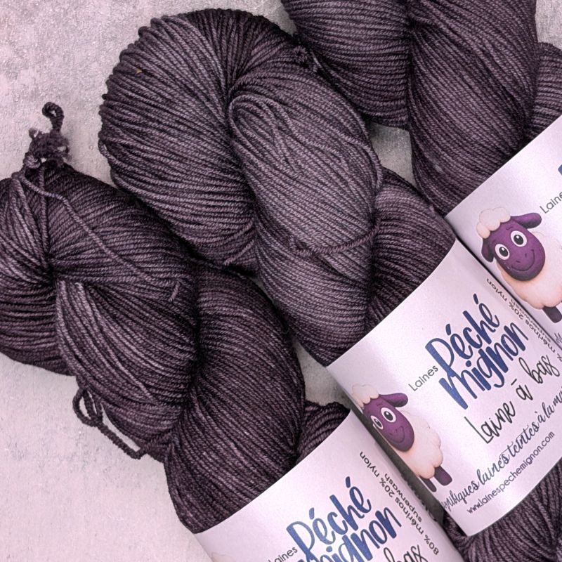 Laine à bas - mérinos et nylon Superwash – Fingering - Gitane