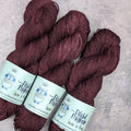 Laine à chaussette - Fingering Rambouillet nylon lavable - Exclusivité - Bordeaux
