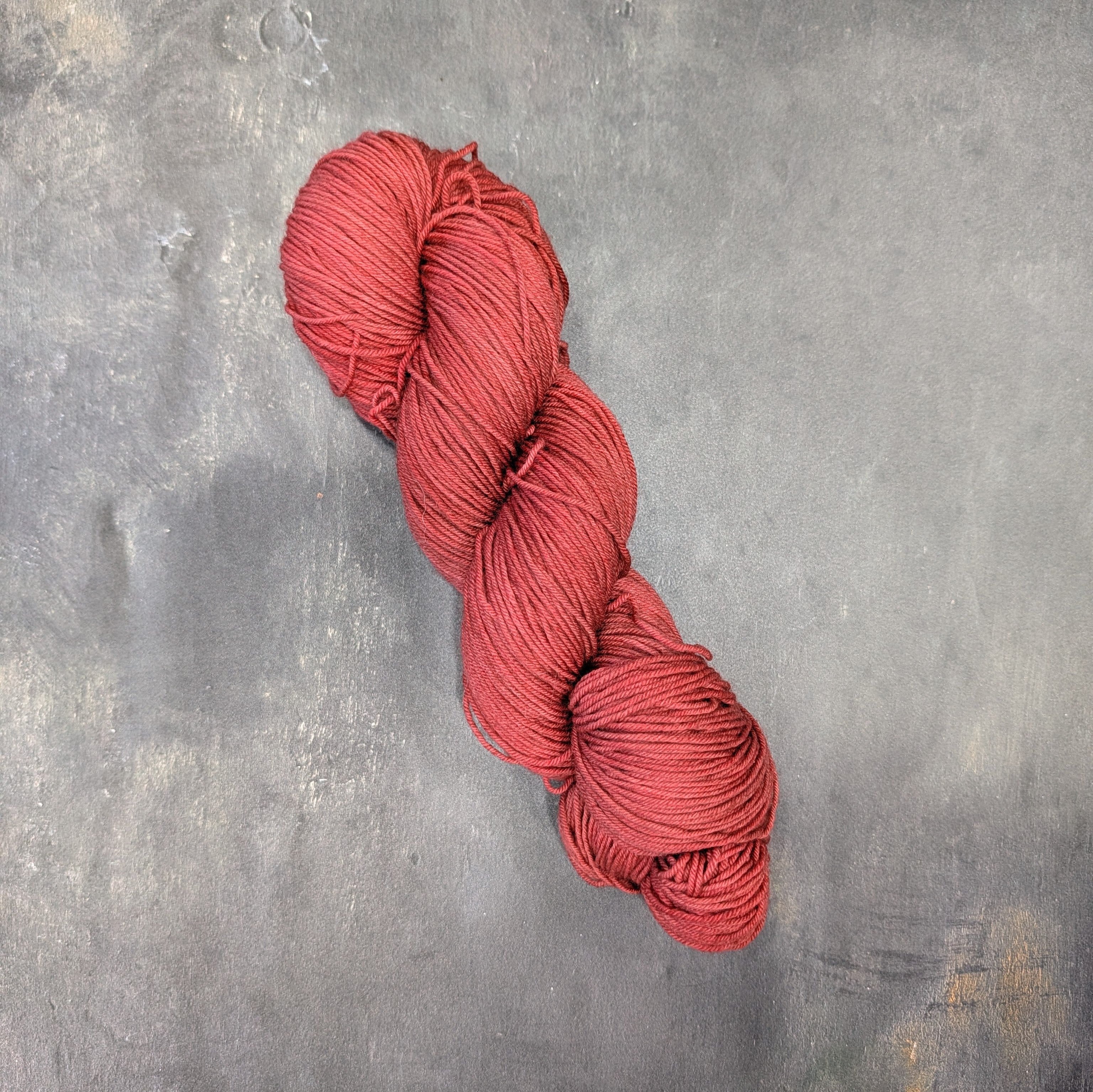Laine à chaussette - Fingering Rambouillet nylon lavable - Exclusivité  - Rouge orangé