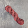 Laine Fingering mérinos lin non-traité - Rouge