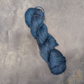Écheveaux - Suri avec Cachemire Rouge royal - Bleu acier