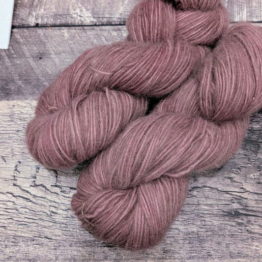 Fil à tricoter DK - Nebula - Bébé alpaga et coton - Rose des vents