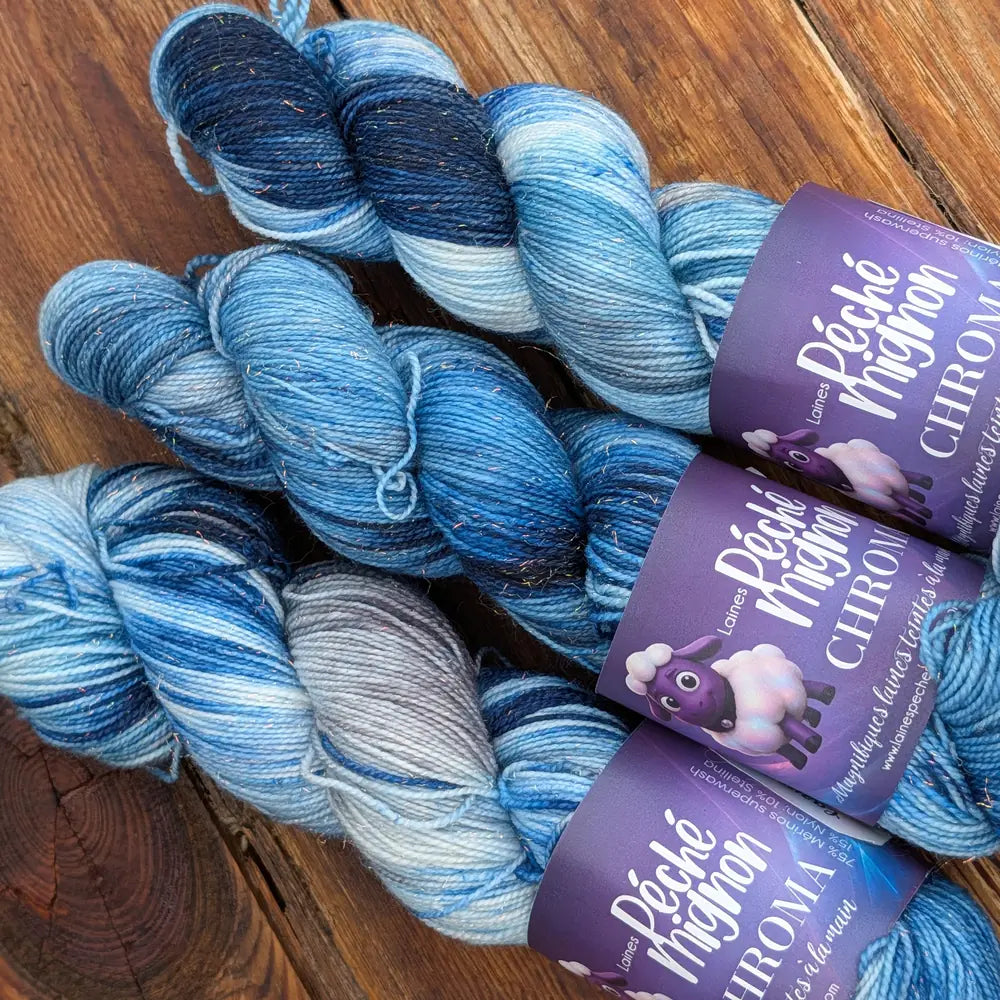 Chroma - Lazurite - Fingering Stellina iridescente