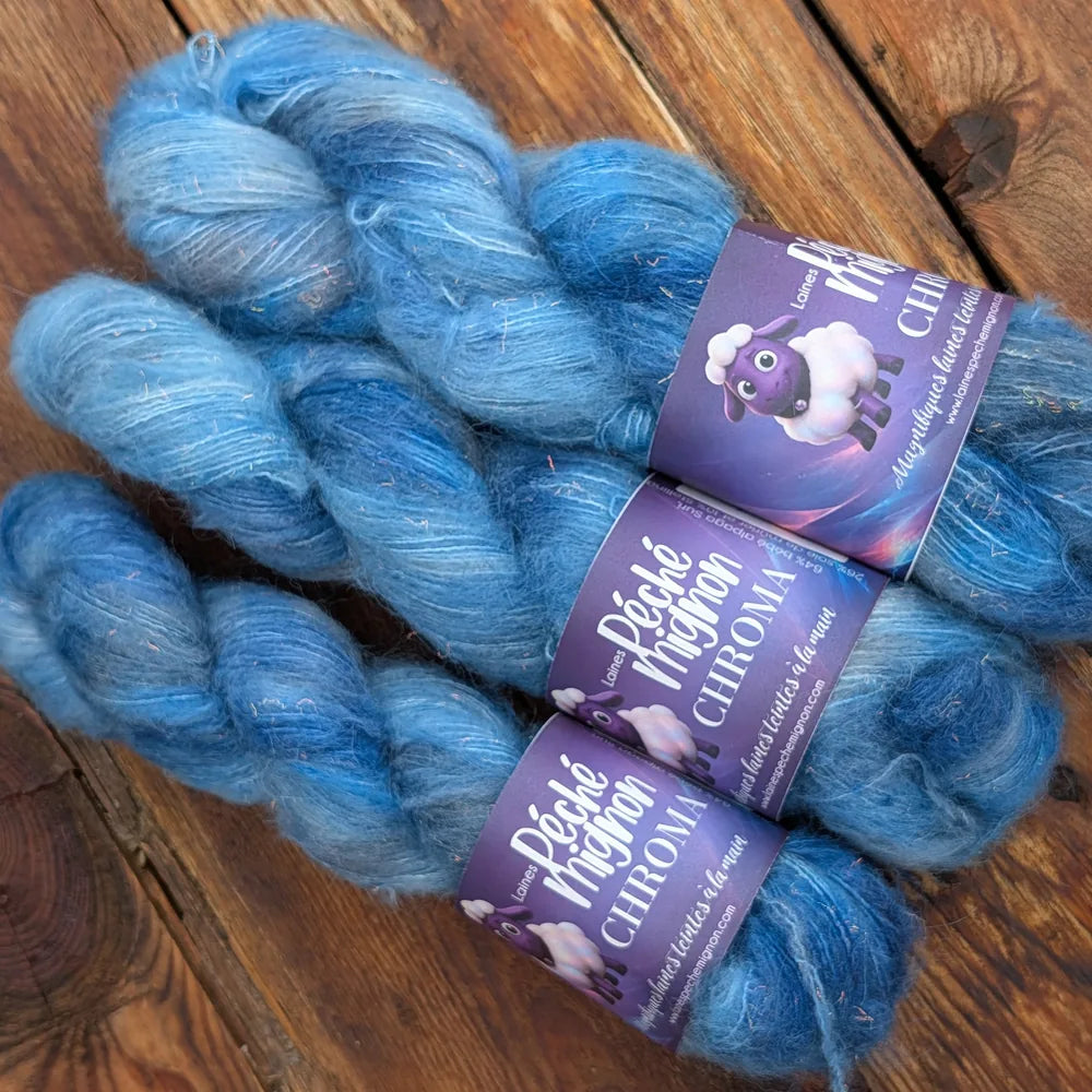 Chroma - Lazurite - Lace Suri Stellina iridescente