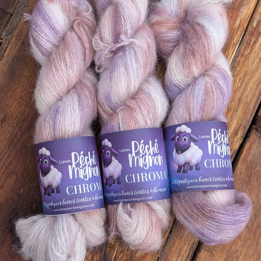 Chroma - Fleur d'améthyste - Lace Suri Stellina iridescente