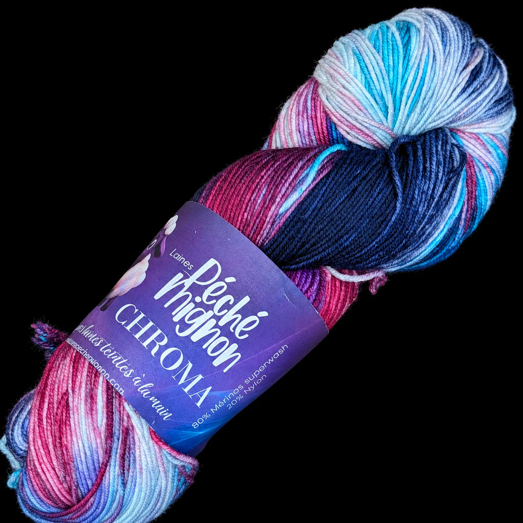 Chroma - Tourmaline - Fingering Mérinos Nylon classique