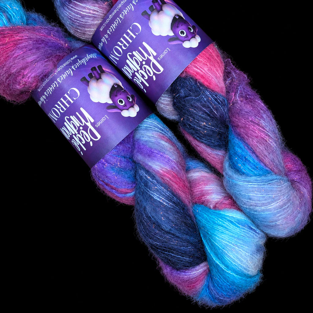 Chroma - Tourmaline - Lace Suri Stellina iridescente