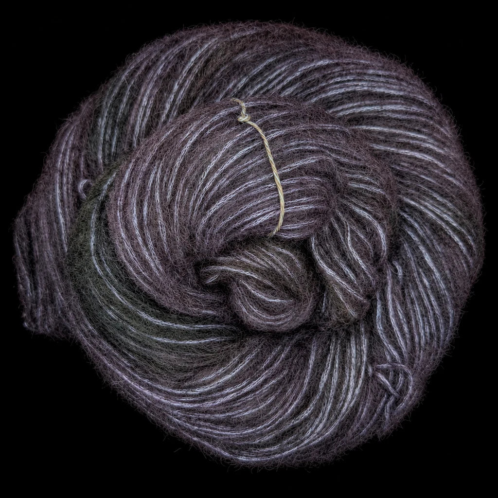 Fil à tricoter DK - Nebula - Bébé alpaga et coton - Nuit d'équinoxe