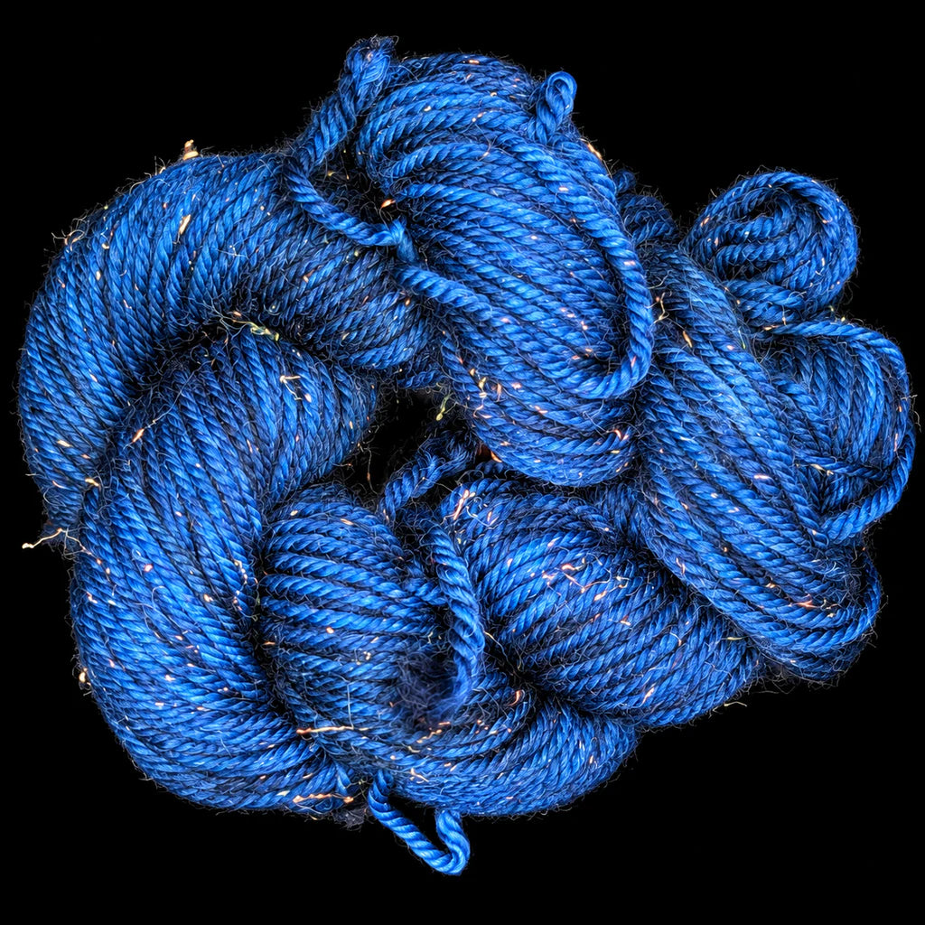 Chroma - Bleu royal - Mini DK Stellina iridescente
